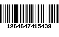 Código de Barras 1264647415439