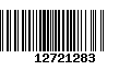 Código de Barras 12721283