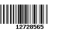 Código de Barras 12728565