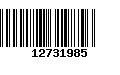 Código de Barras 12731985