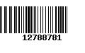 Código de Barras 12788781