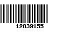 Código de Barras 12839155