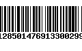 Código de Barras 128501476913300299