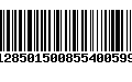 Código de Barras 128501500855400599