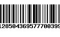 Código de Barras 128504369577700399