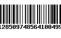 Código de Barras 128509748564100499