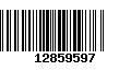 Código de Barras 12859597