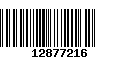 Código de Barras 12877216