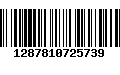 Código de Barras 1287810725739