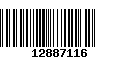 Código de Barras 12887116