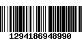 Código de Barras 1294186948990