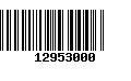 Código de Barras 12953000