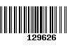 Código de Barras 129626