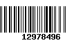 Código de Barras 12978496