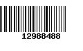 Código de Barras 12988488