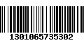 Código de Barras 1301065735302