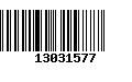 Código de Barras 13031577