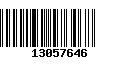 Código de Barras 13057646