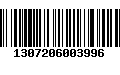 Código de Barras 1307206003996