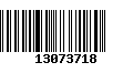 Código de Barras 13073718