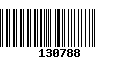 Código de Barras 130788