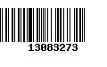 Código de Barras 13083273