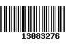 Código de Barras 13083276