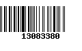 Código de Barras 13083380