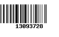 Código de Barras 13093728