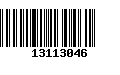 Código de Barras 13113046