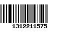 Código de Barras 1312211575