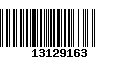 Código de Barras 13129163