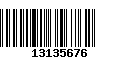 Código de Barras 13135676