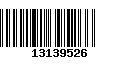 Código de Barras 13139526