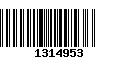 Código de Barras 1314953