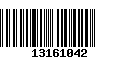 Código de Barras 13161042