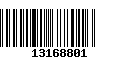 Código de Barras 13168801