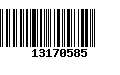 Código de Barras 13170585