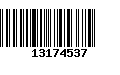 Código de Barras 13174537