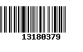 Código de Barras 13180379