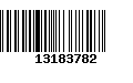 Código de Barras 13183782