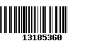 Código de Barras 13185360