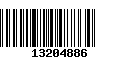 Código de Barras 13204886