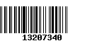 Código de Barras 13207340