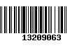 Código de Barras 13209063