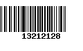 Código de Barras 13212128