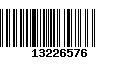 Código de Barras 13226576