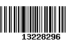 Código de Barras 13228296