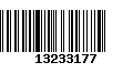 Código de Barras 13233177