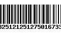 Código de Barras 13251212512750167338